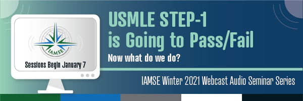 IAMSE WAS Winter 2021 Banner.
Sessions Begin Janua