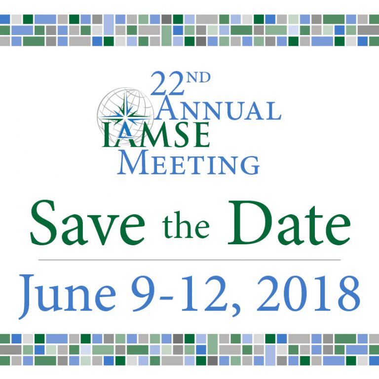 IAMSE18 Save the Date! International Association of Medical